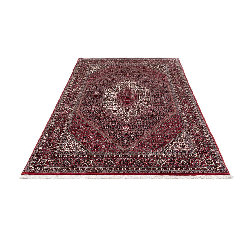 Tapis persan - Bidjar - 204 x 129 cm - rouge clair