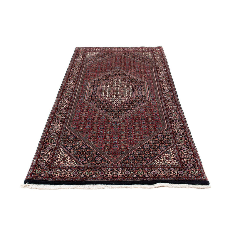 Tapis de couloir Tapis persan - Bidjar - 200 x 99 cm - bleu foncé
