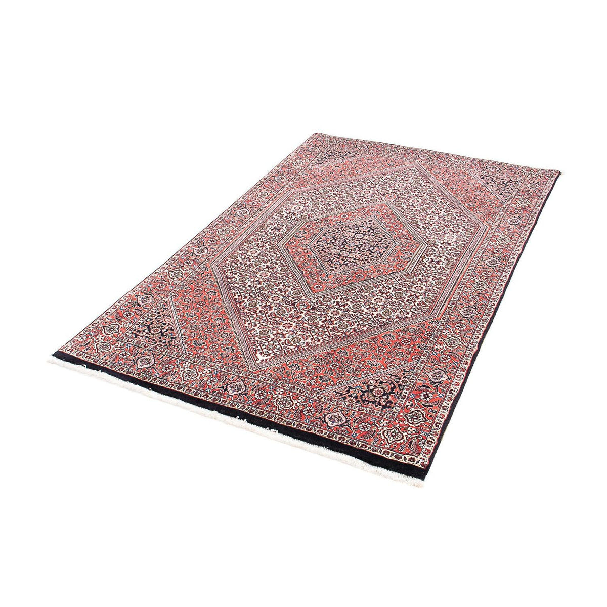 Tapis persan - Bidjar - 173 x 107 cm - rouge clair