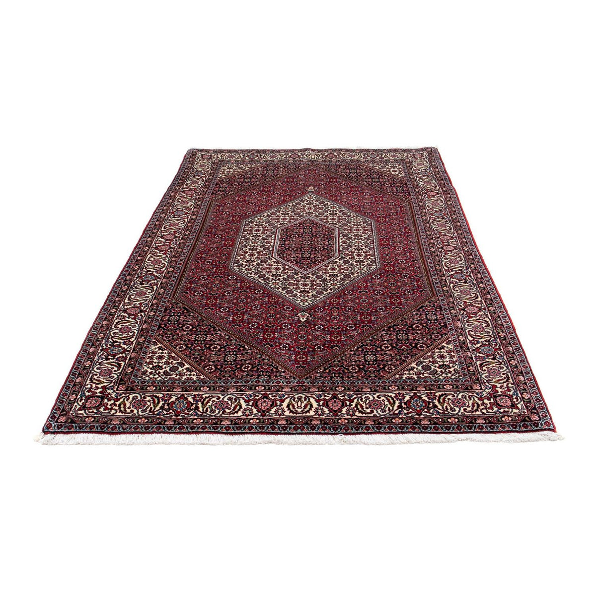 Tapis persan - Bidjar - 218 x 134 cm - rouge