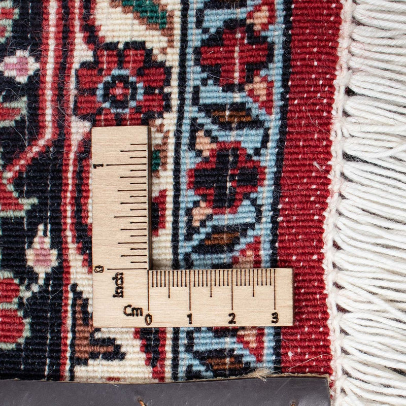 Tapis persan - Bidjar - 205 x 128 cm - rouge clair