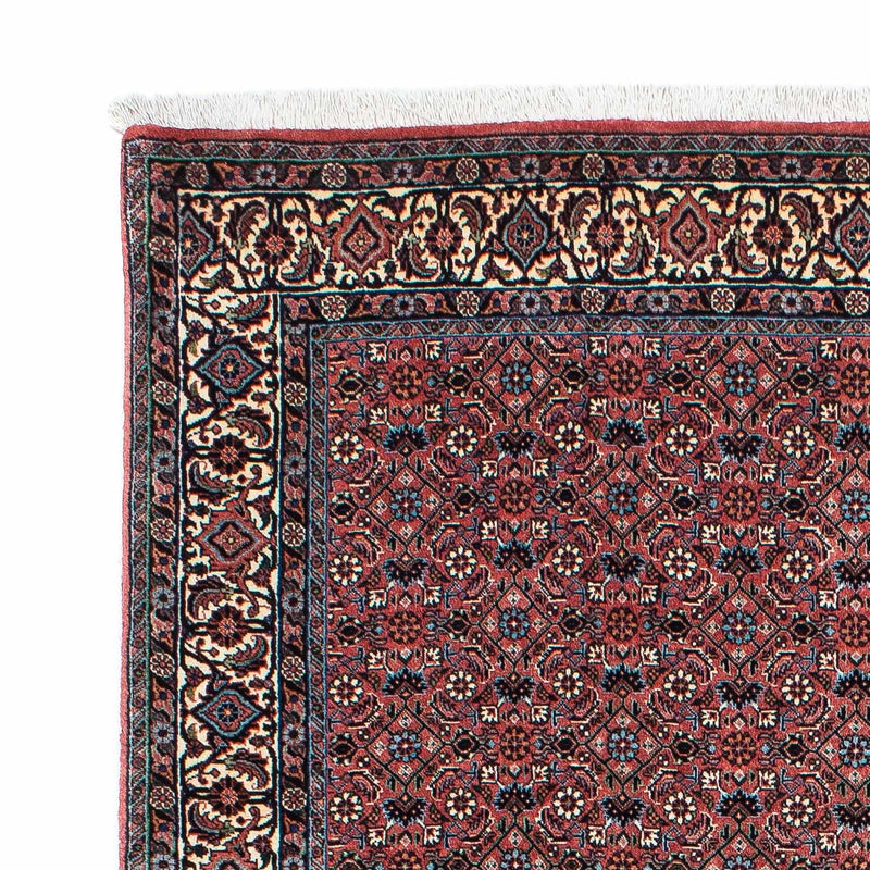 Tapis persan - Bidjar - 210 x 132 cm - rouge clair