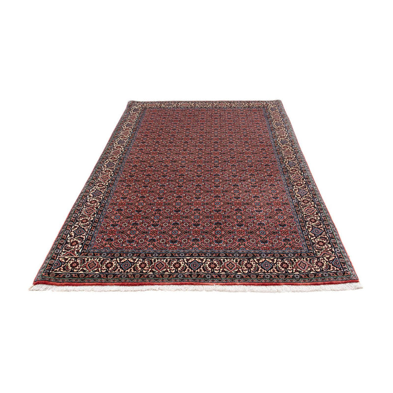 Tapis persan - Bidjar - 210 x 132 cm - rouge clair