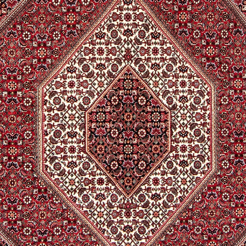 Tapis persan - Bidjar - 240 x 168 cm - rouge foncé
