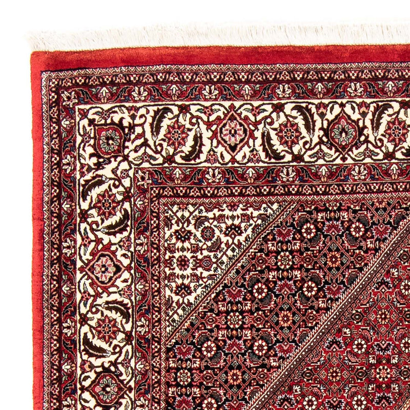 Tapis persan - Bidjar - 240 x 168 cm - rouge foncé