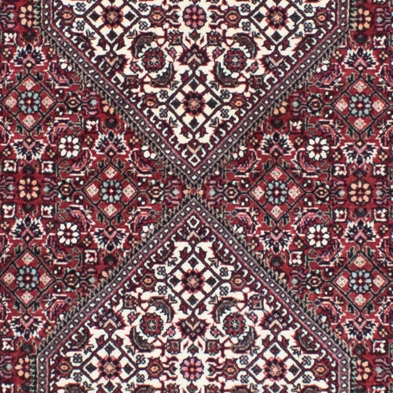 Tapis de couloir Tapis persan - Bidjar - 317 x 85 cm - rouge