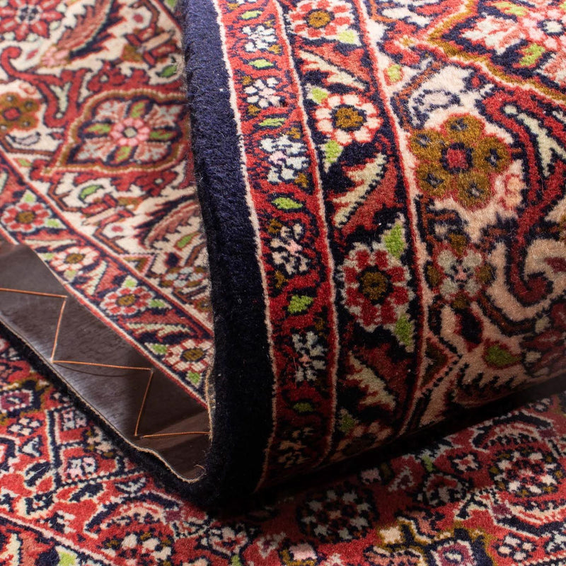 Tapis persan - Bidjar - 245 x 170 cm - rouge clair