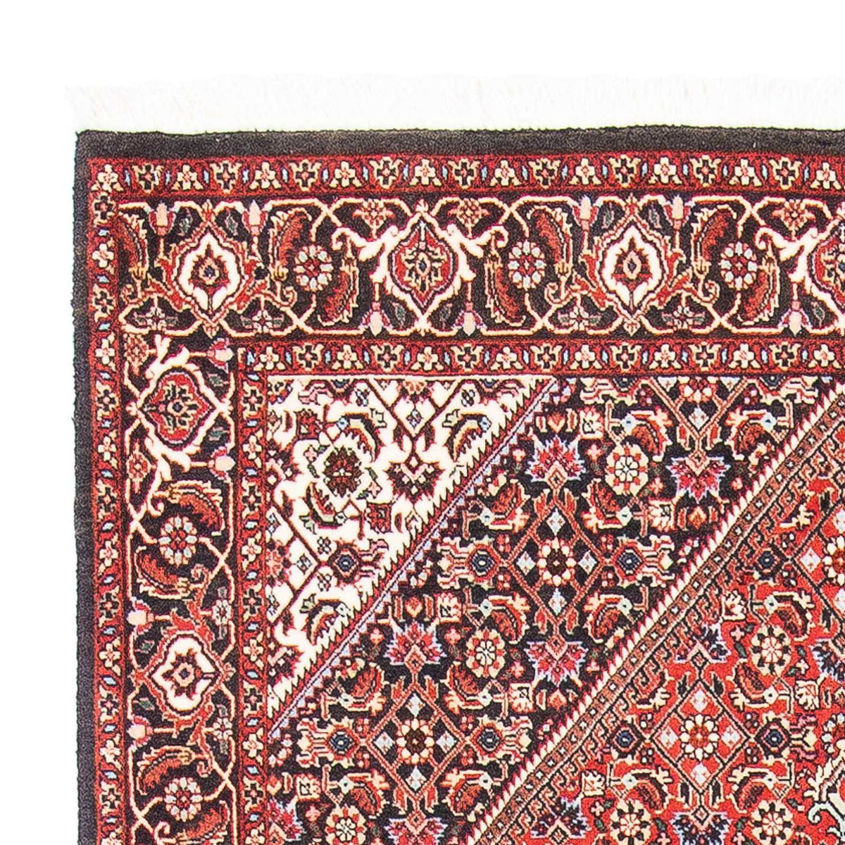 Tapis persan - Bidjar - 173 x 110 cm - rouge clair