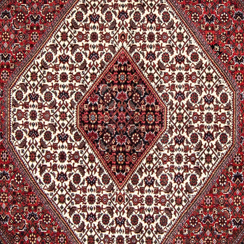 Tapis persan - Bidjar - 236 x 172 cm - rouge foncé