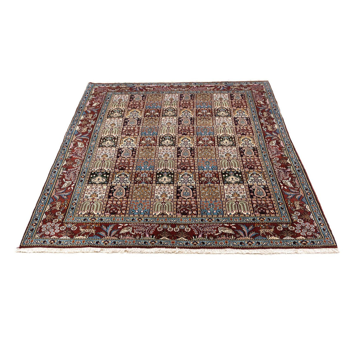Tapis persan - Classique - 235 x 173 cm - rouge foncé