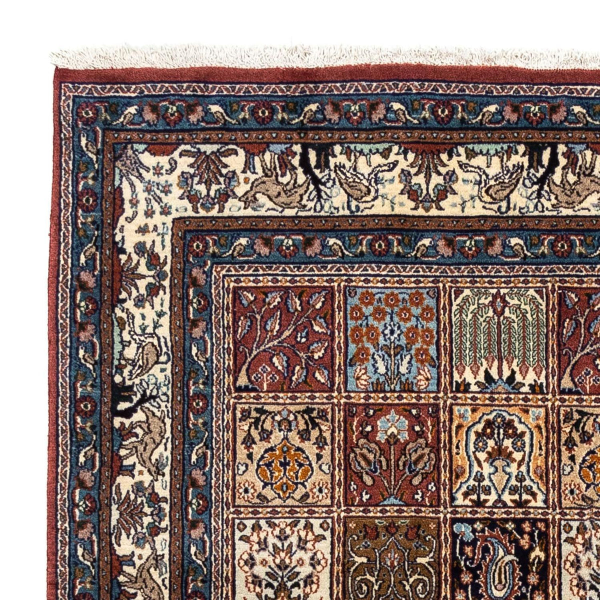 Tapis persan - Classique - 230 x 165 cm - rouge foncé