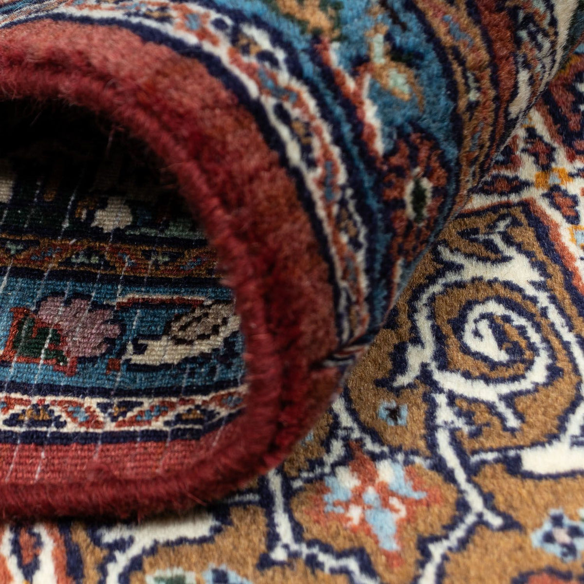 Tapis persan - Classique - 230 x 165 cm - rouge foncé