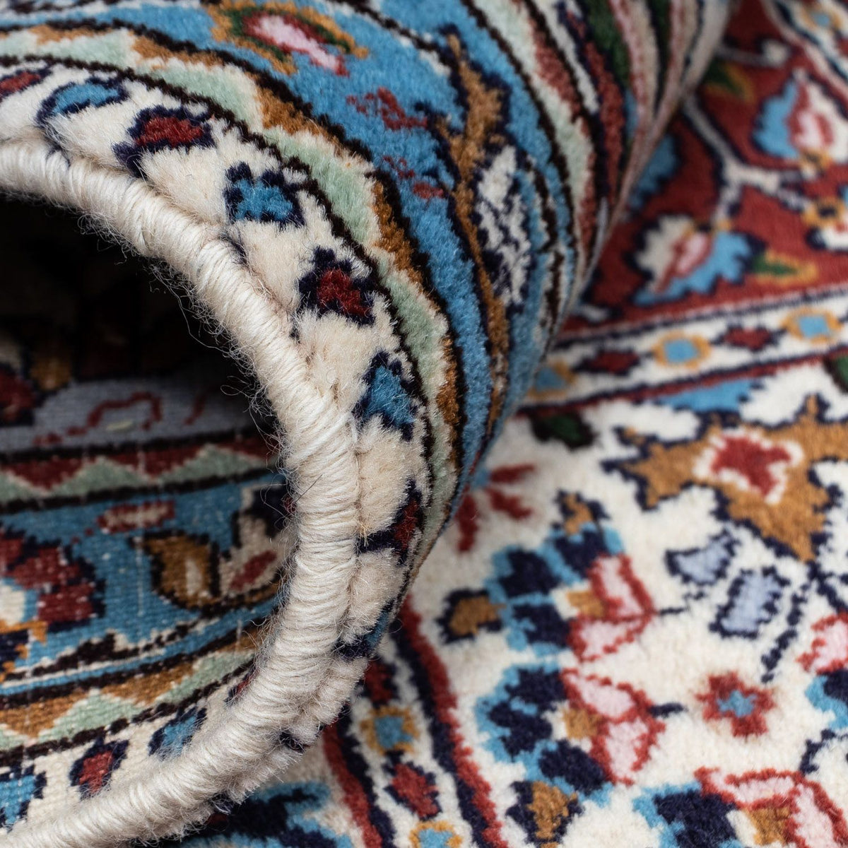 Tapis persan - Classique - 358 x 256 cm - bleu clair