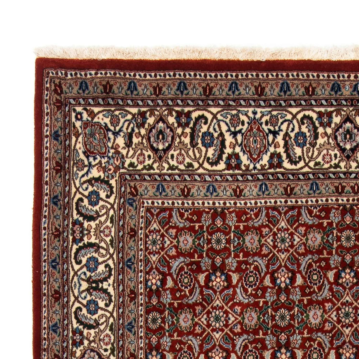Tapis persan - Classique - 218 x 155 cm - rouge foncé