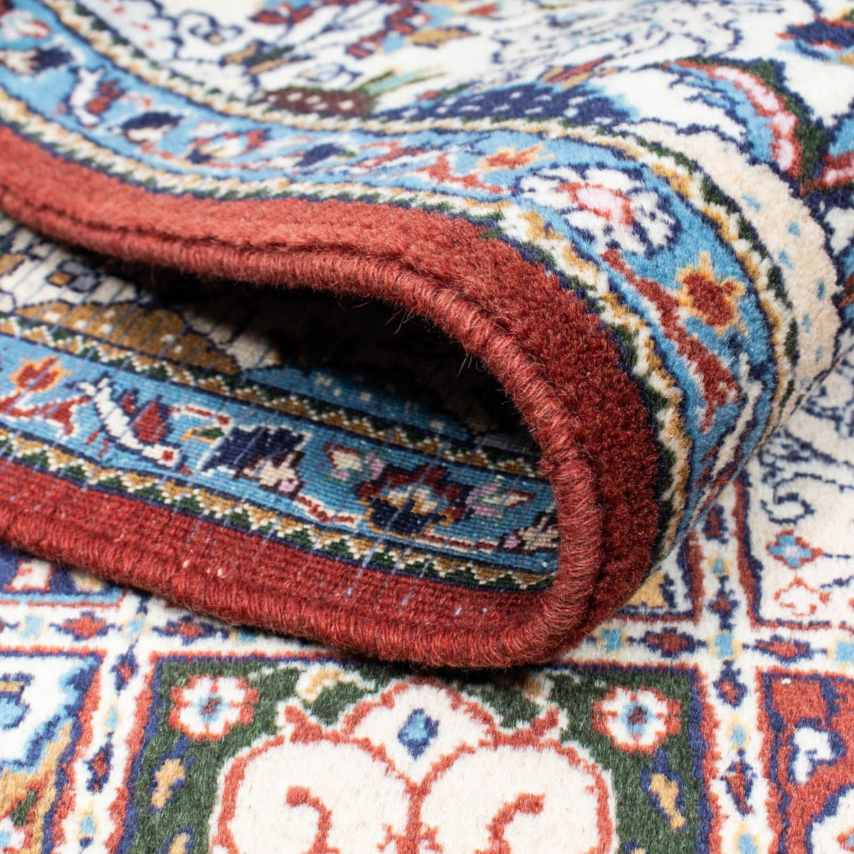 Tapis persan - Classique - 195 x 147 cm - rouge foncé