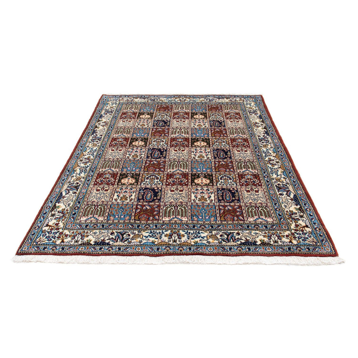 Tapis persan - Classique - 195 x 147 cm - rouge foncé
