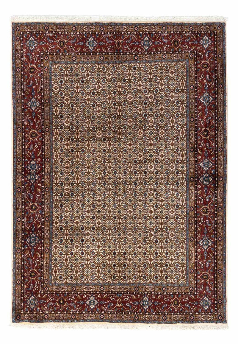 Tapis persan - Classique - 235 x 166 cm - rouge foncé