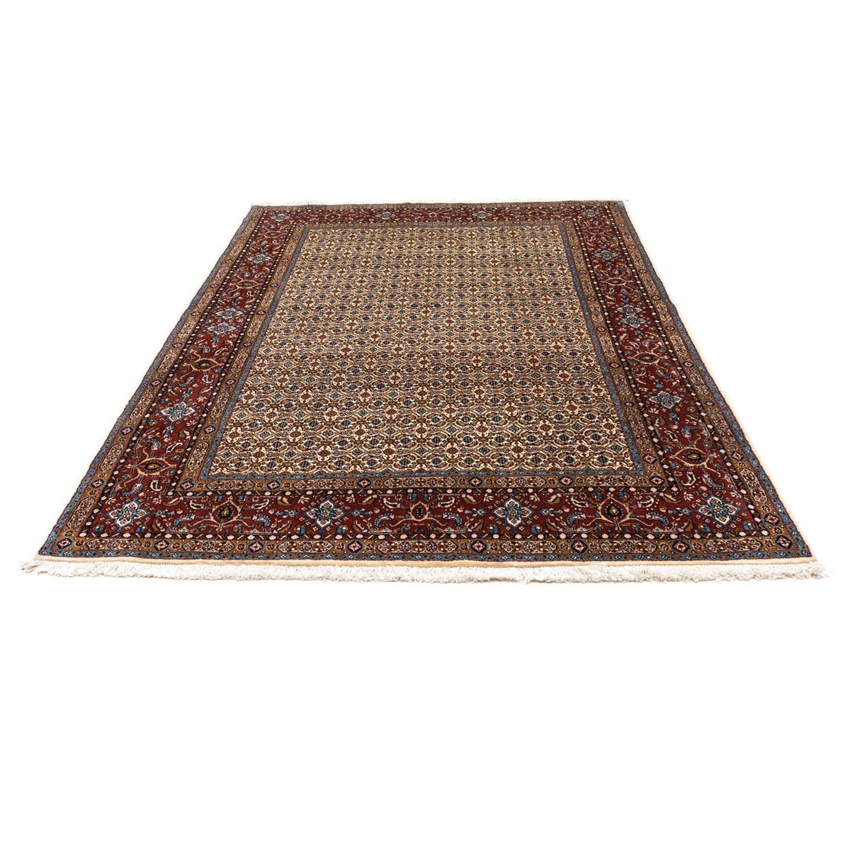 Tapis persan - Classique - 235 x 166 cm - rouge foncé