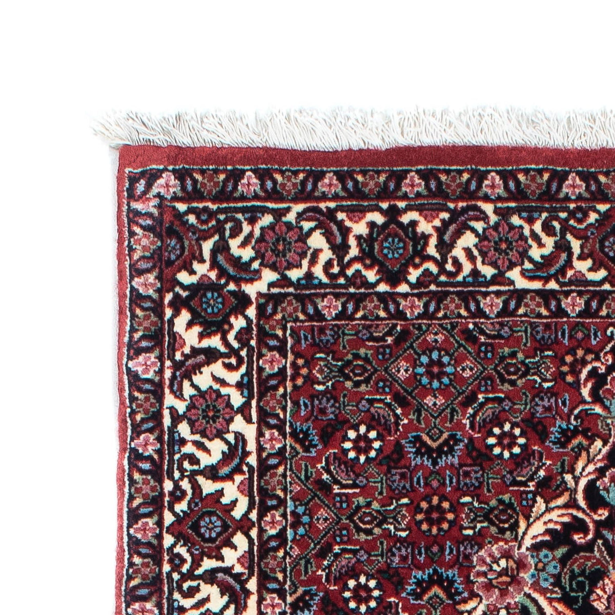 Tapis de couloir Tapis persan - Bidjar - 200 x 73 cm - rouge