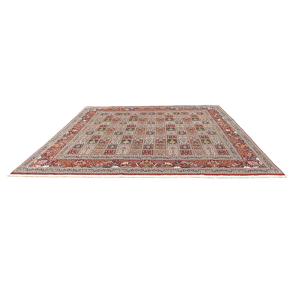 Tapis persan - Classique carré  - 301 x 298 cm - multicolore