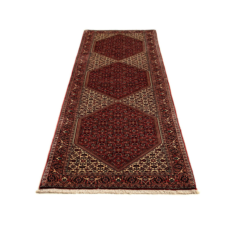 Tapis de couloir Tapis persan - Bidjar - 281 x 80 cm - multicolore