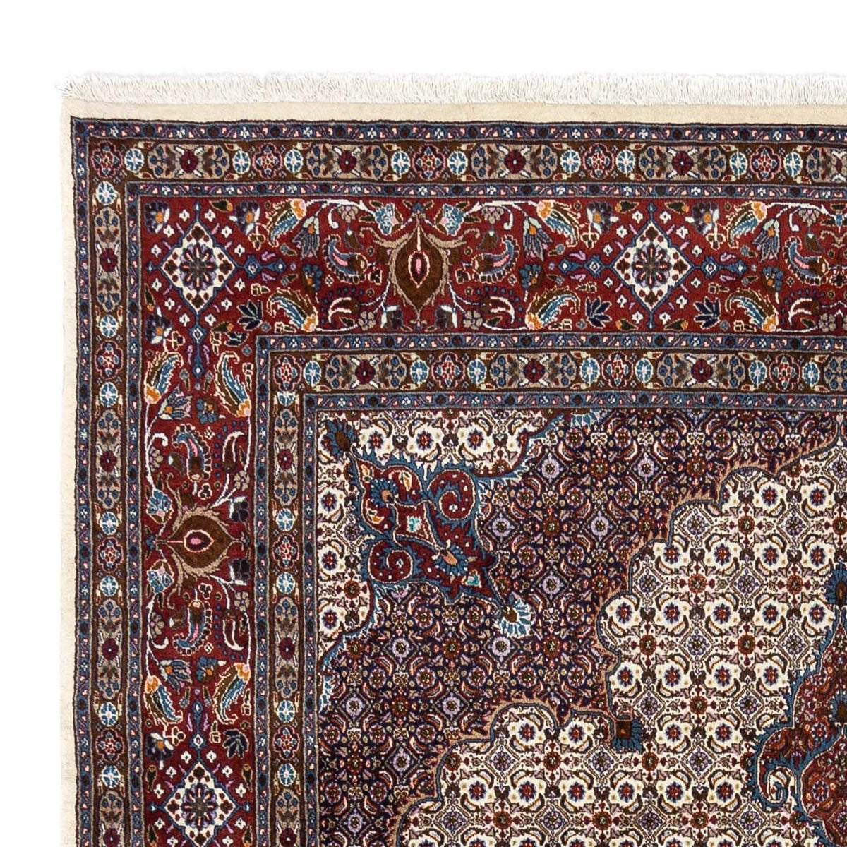 Tapis persan - Classique - 343 x 243 cm - rouge foncé