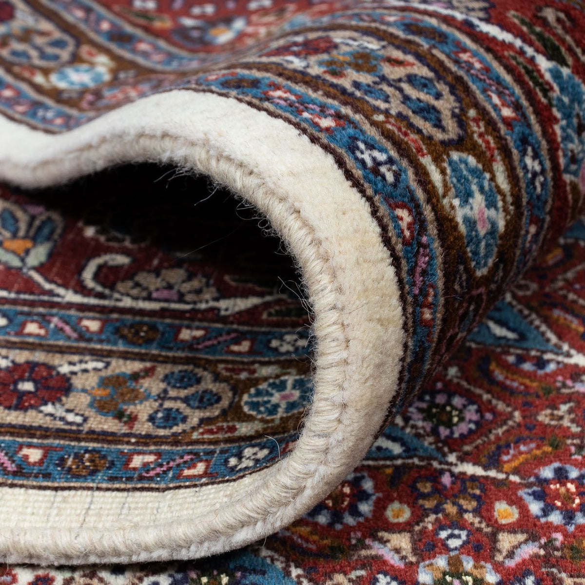 Tapis persan - Classique - 343 x 243 cm - rouge foncé