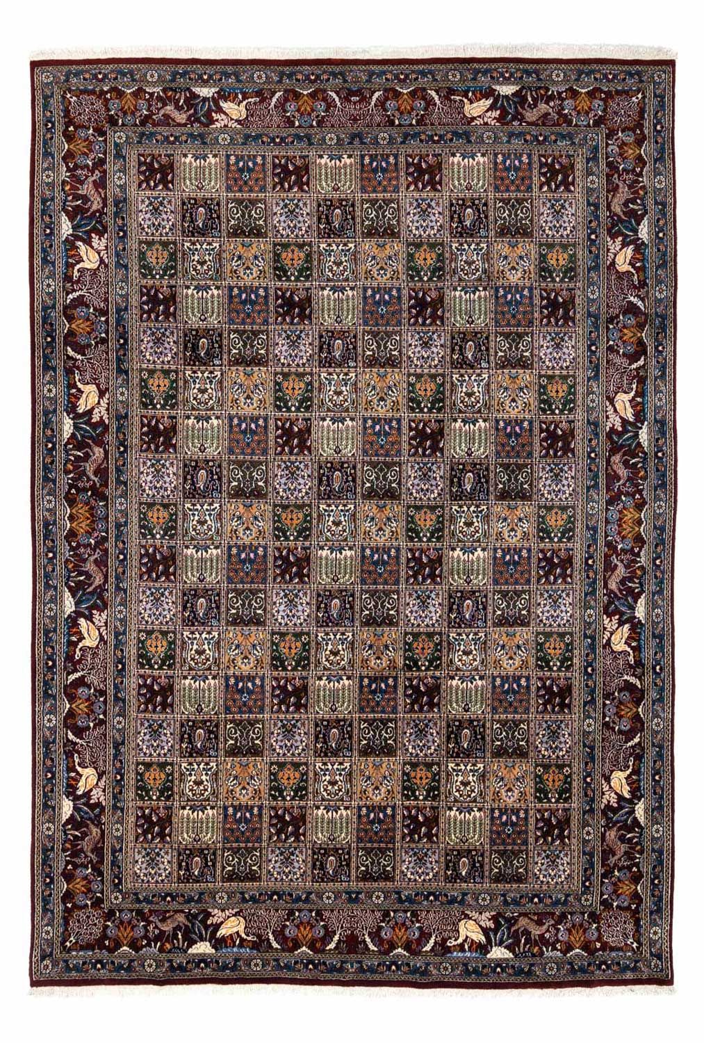 Tapis persan - Classique - 354 x 249 cm - rouge foncé