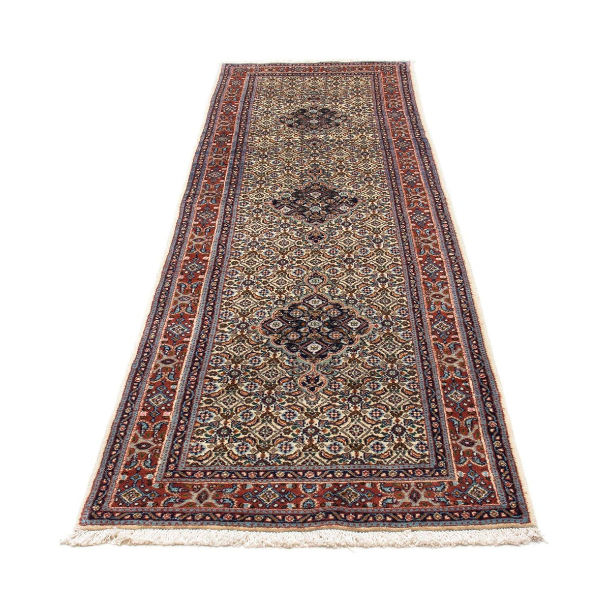 Tapis de couloir Tapis persan - Classique - 288 x 80 cm - beige