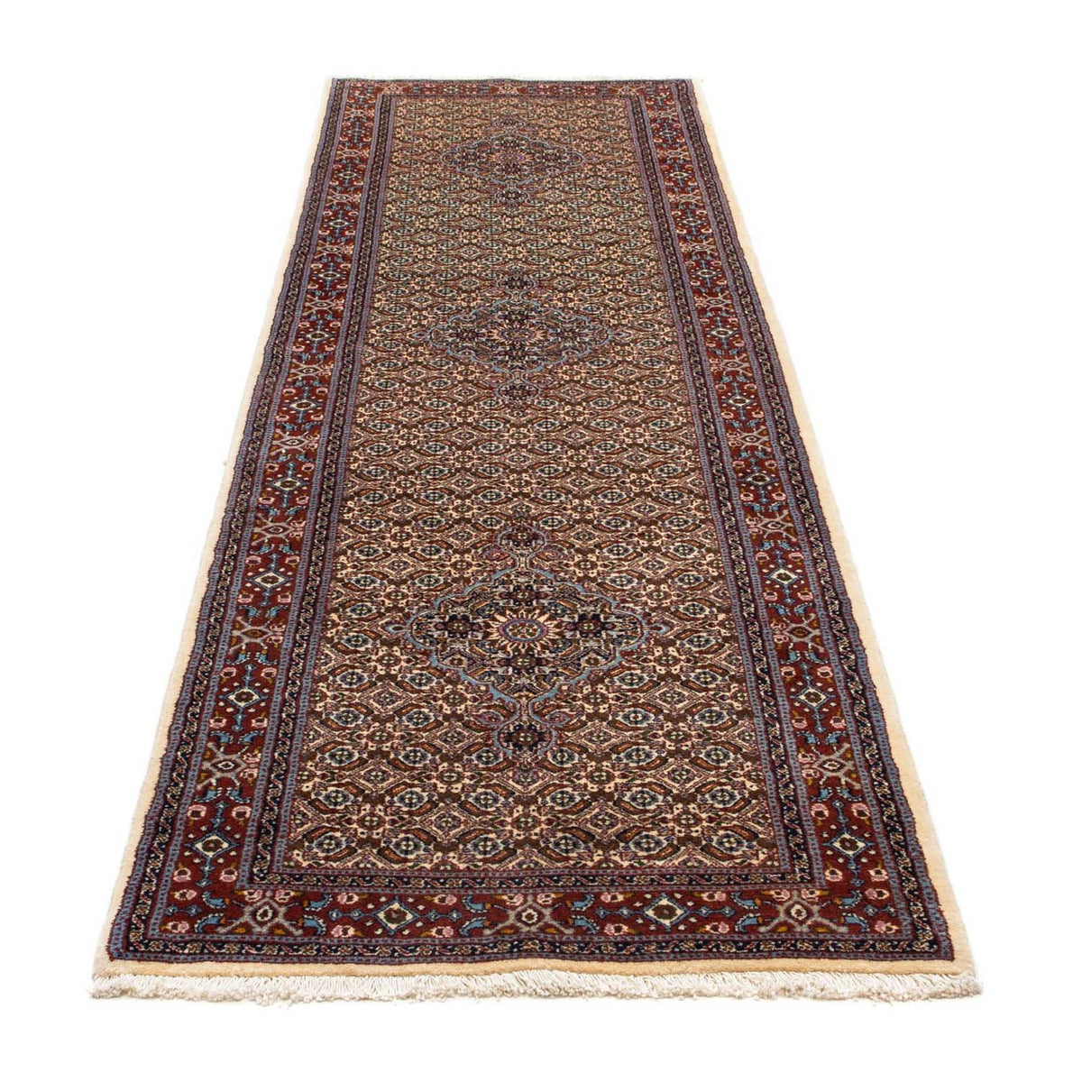 Tapis de couloir Tapis persan - Classique - 292 x 83 cm - beige