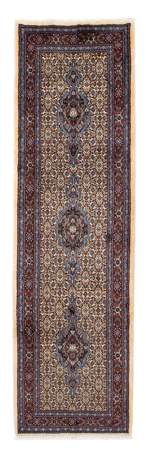 Tapis de couloir Tapis persan - Classique - 287 x 82 cm - beige