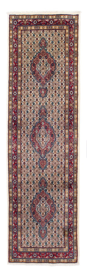 Tapis de couloir Tapis persan - Classique - 290 x 81 cm - beige