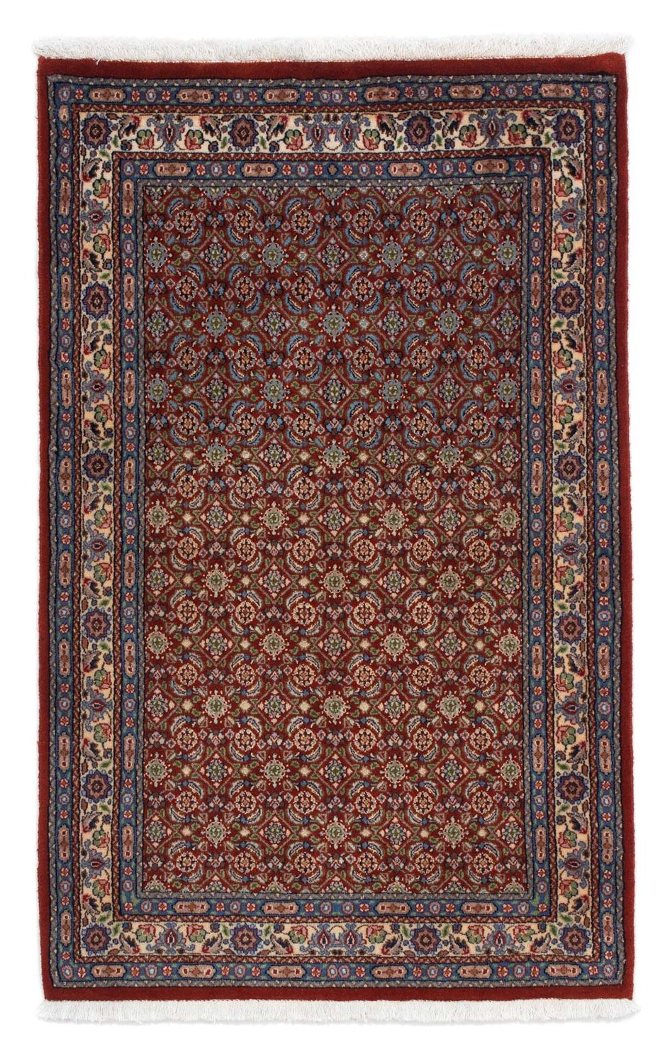 Tapis persan - Classique - 127 x 81 cm - rouge foncé
