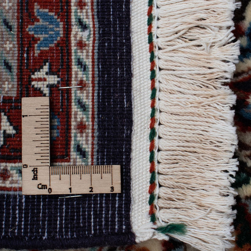 Tapis persan - Classique carré  - 104 x 101 cm - bleu foncé