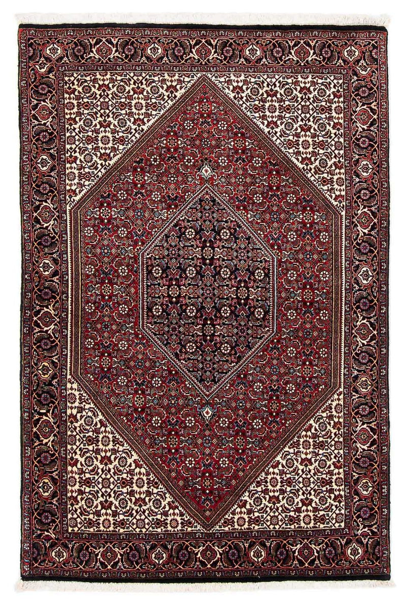 Tapis persan - Bidjar - 177 x 112 cm - rouge foncé