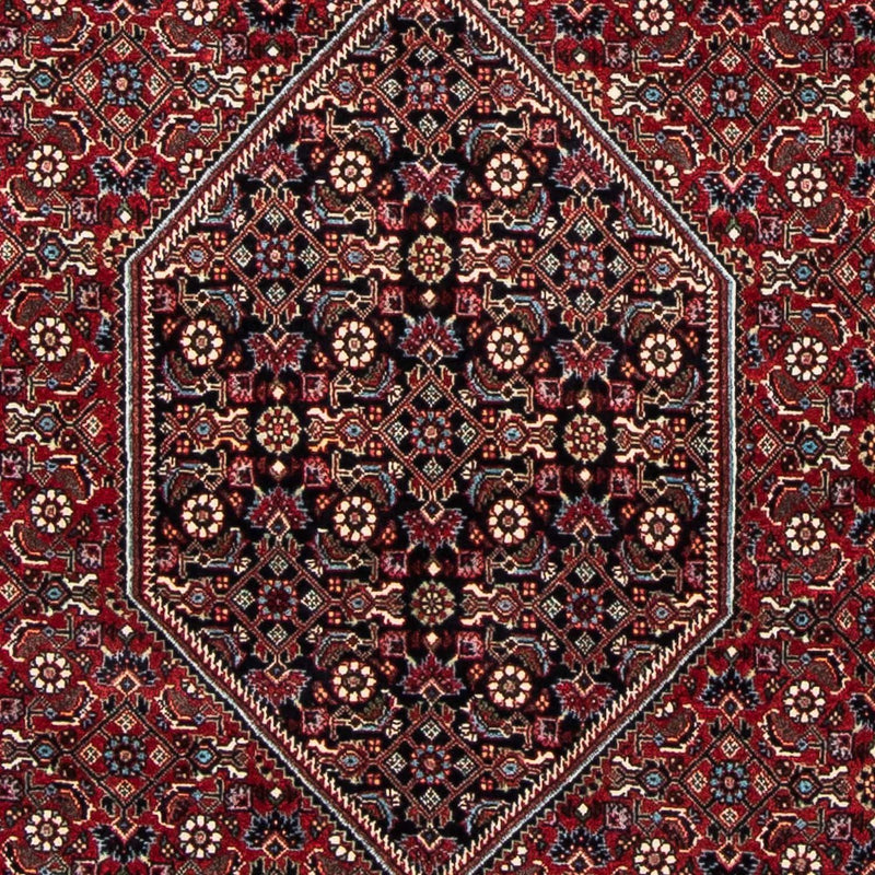 Tapis persan - Bidjar - 177 x 112 cm - rouge foncé