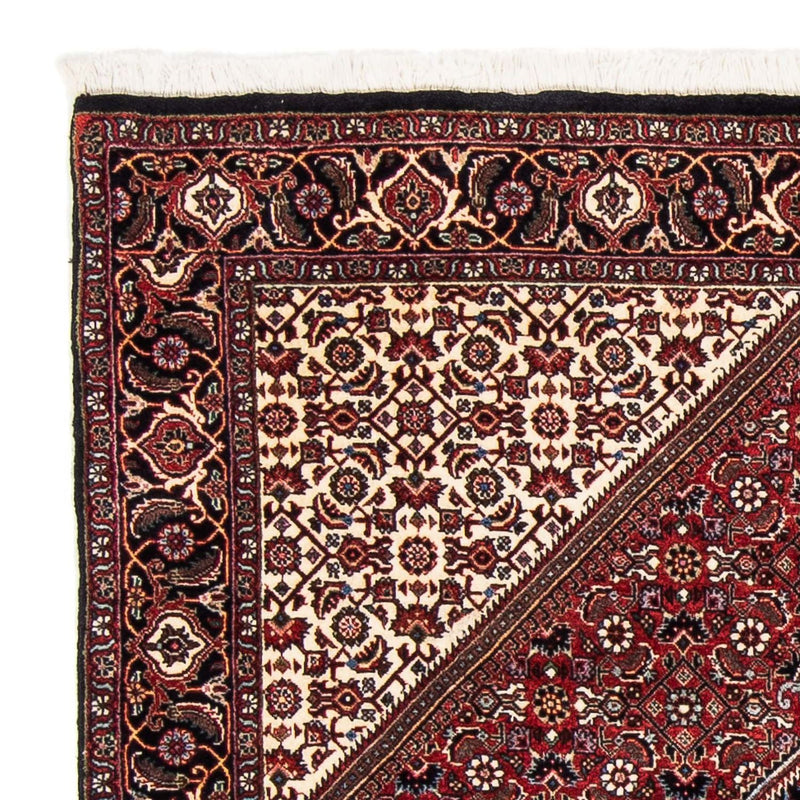 Tapis persan - Bidjar - 177 x 112 cm - rouge foncé