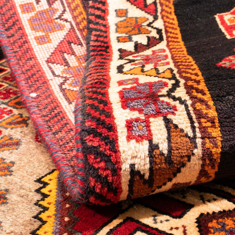 Tapis persan - Nomadic - 160 x 110 cm - marron clair