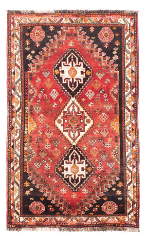 Tapis persan - Nomadic - 176 x 107 cm - rouge foncé