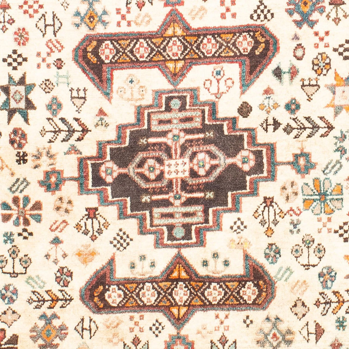 Tapis persan - Nomadic - 158 x 101 cm - beige