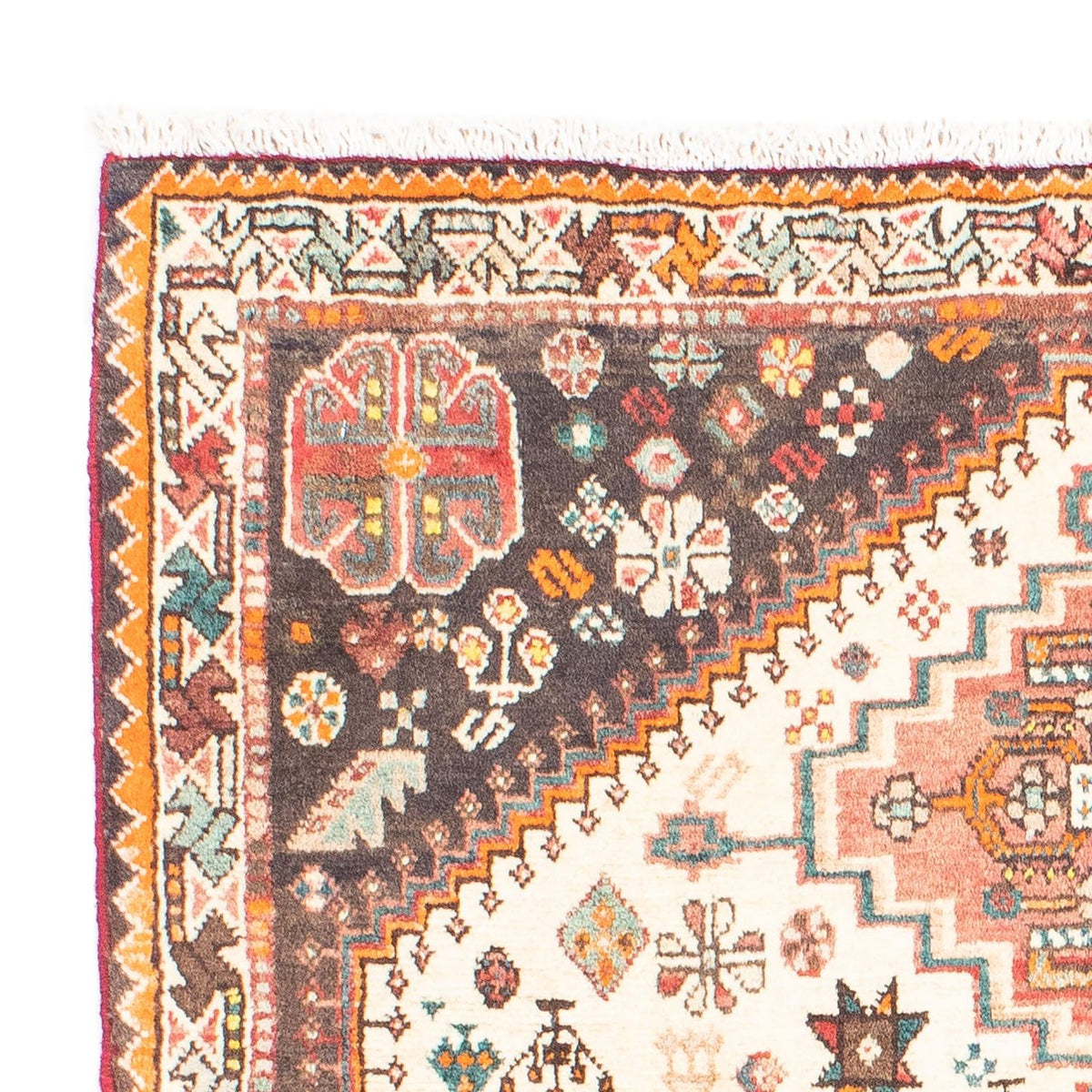 Tapis persan - Nomadic - 158 x 101 cm - beige