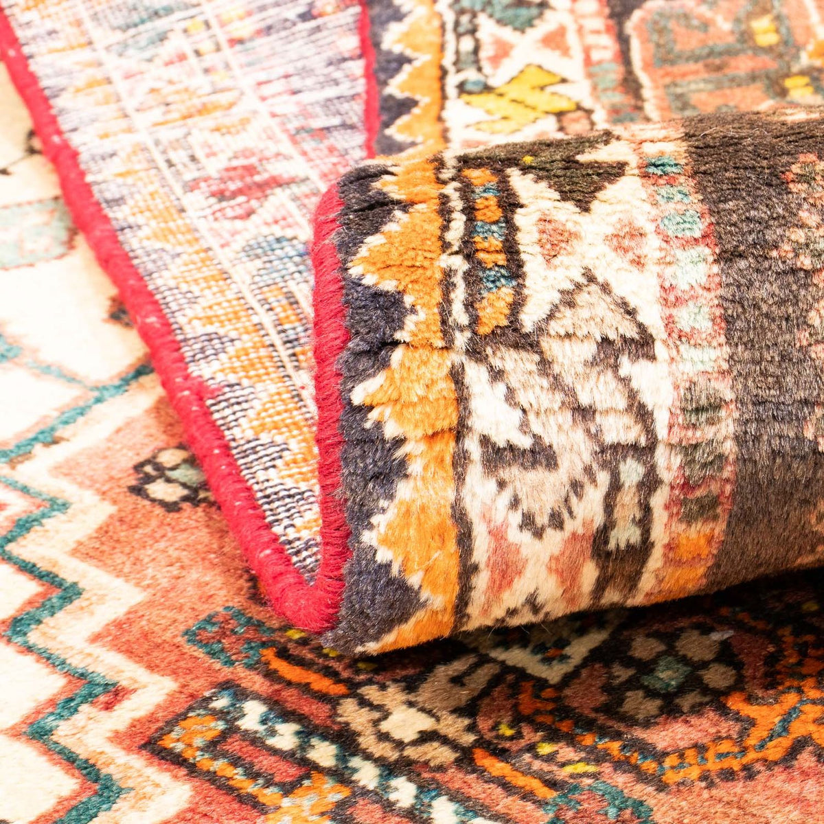 Tapis persan - Nomadic - 158 x 101 cm - beige