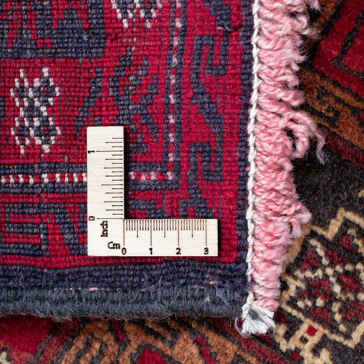 Tapis Belutsch - 150 x 97 cm - rouge foncé