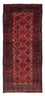 Tapis de couloir Tapis Belutsch - 164 x 80 cm - rouge foncé