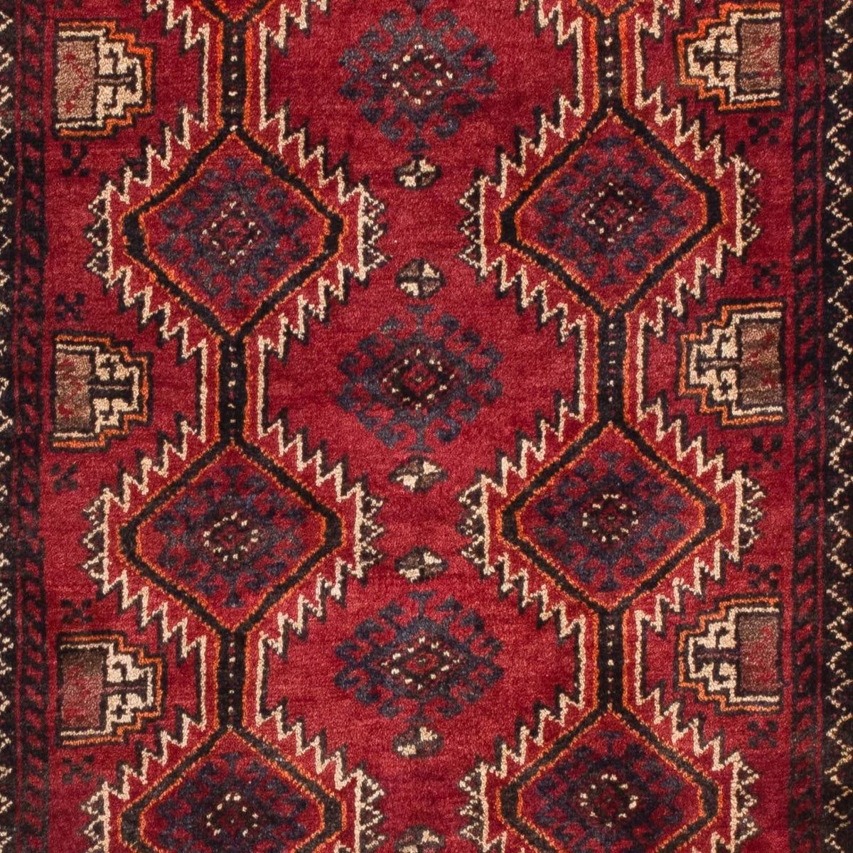 Tapis de couloir Tapis Belutsch - 164 x 80 cm - rouge foncé
