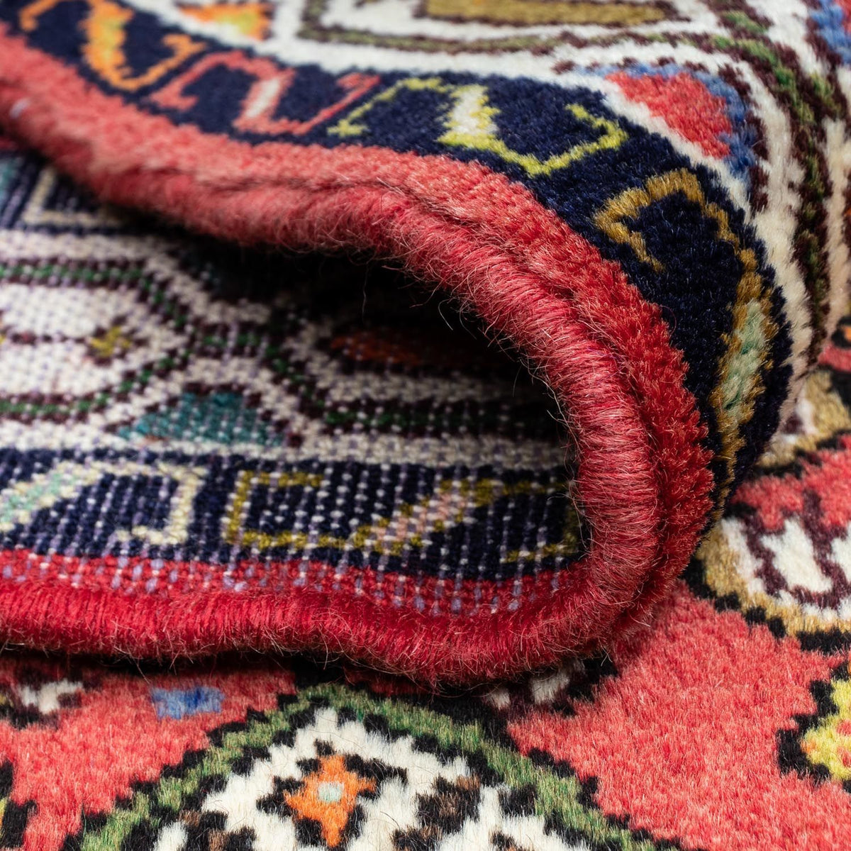 Tapis persan - Nomadic - 120 x 83 cm - rouge