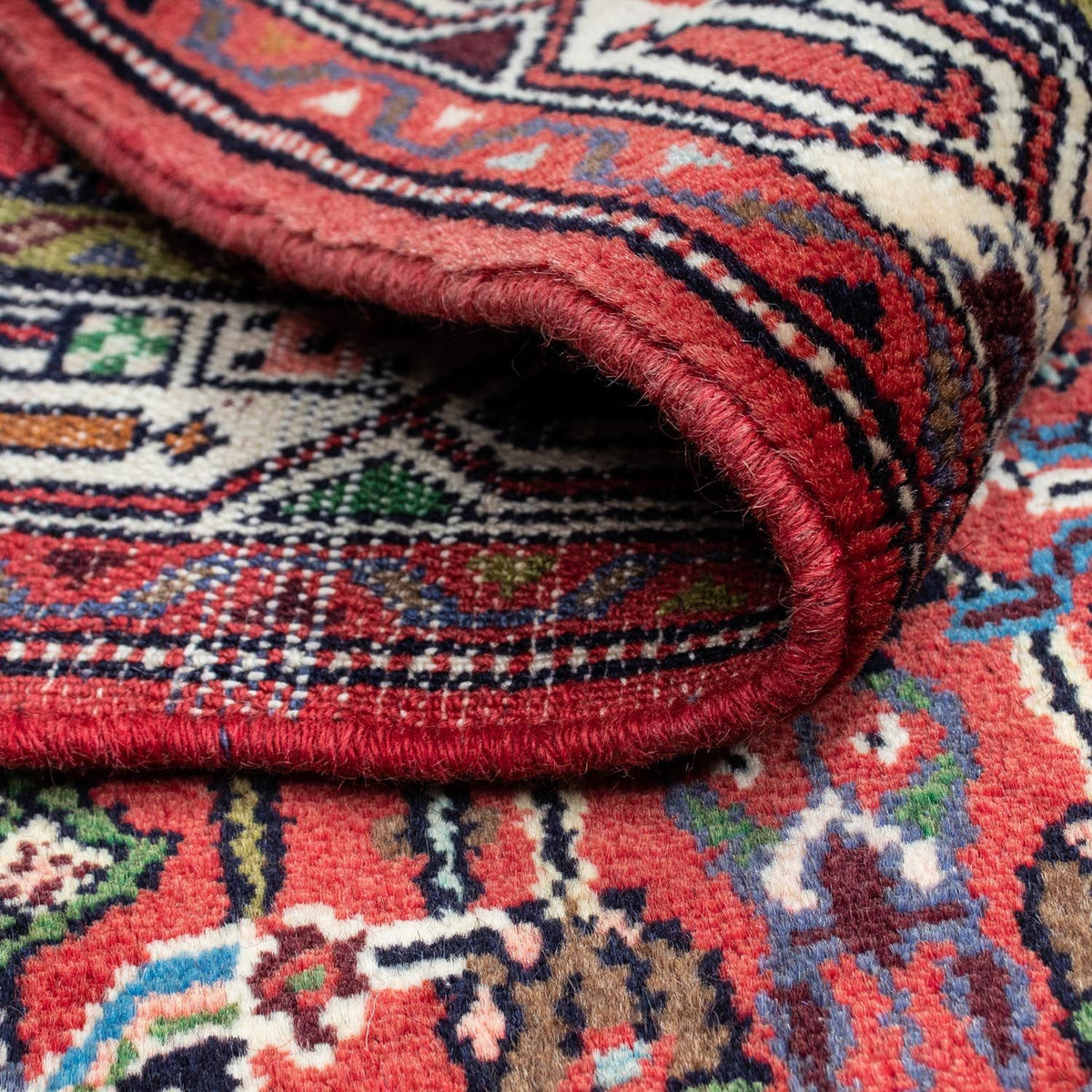 Tapis persan - Nomadic - 128 x 80 cm - rouge clair