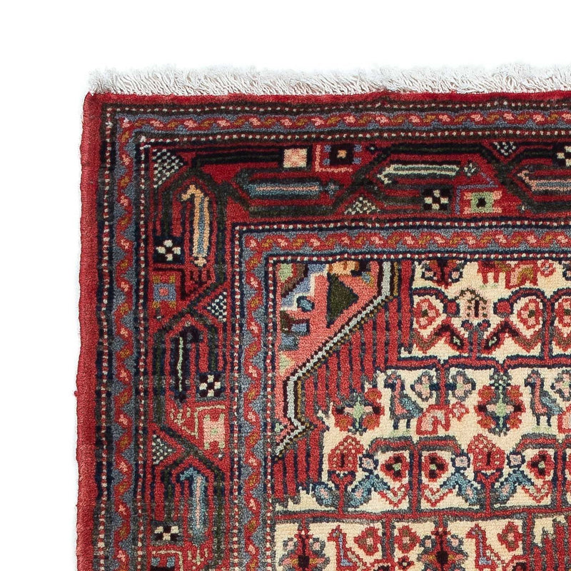 Tapis persan - Nomadic - 133 x 88 cm - beige