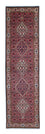 Tapis de couloir Tapis persan - Bidjar - 308 x 81 cm - rouge clair