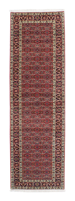 Tapis de couloir Tapis persan - Bidjar - 249 x 73 cm - rouge clair